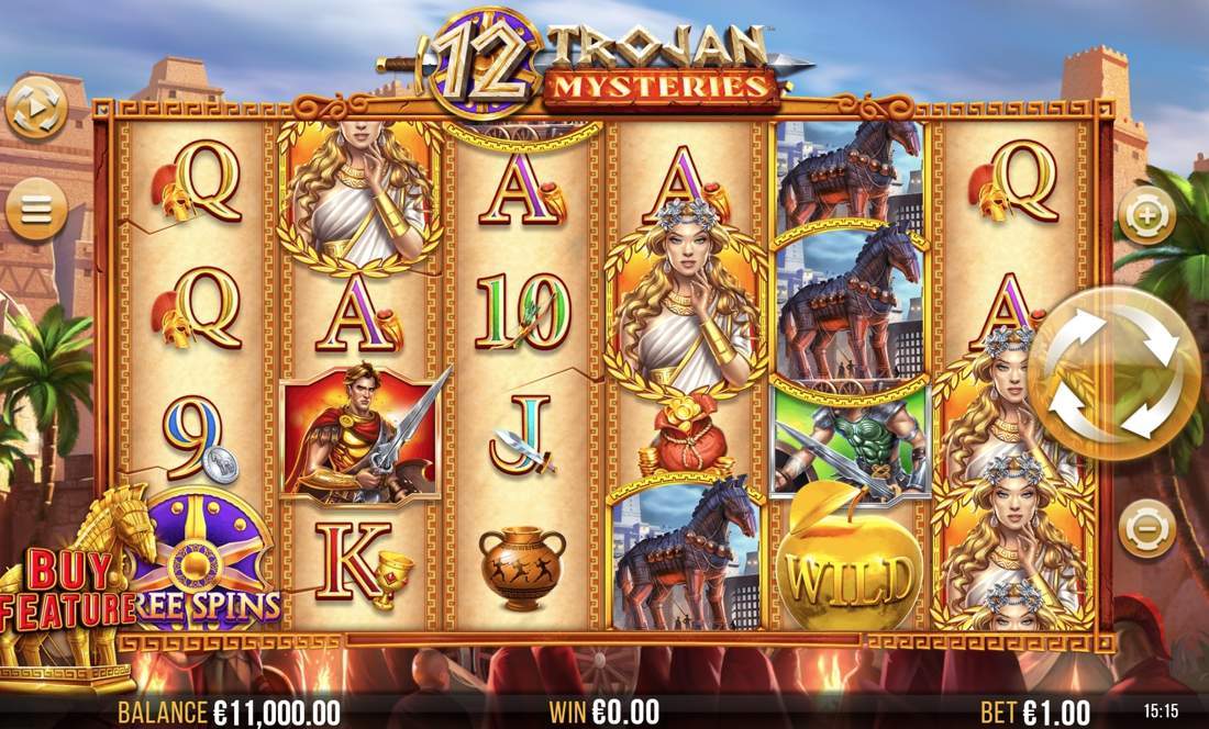 Gameplay of 12 Trojan Mysteries