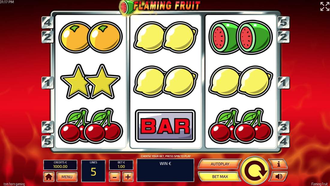 Gameplay of Flaming Fruit