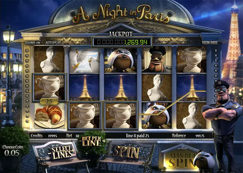 Gameplay of A Night in Paris