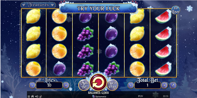 Gameplay of Fruits on Ice