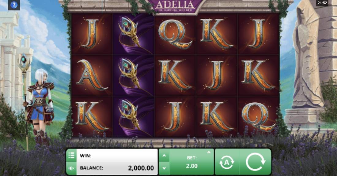 Gameplay of Adelia The Fortune Wielder