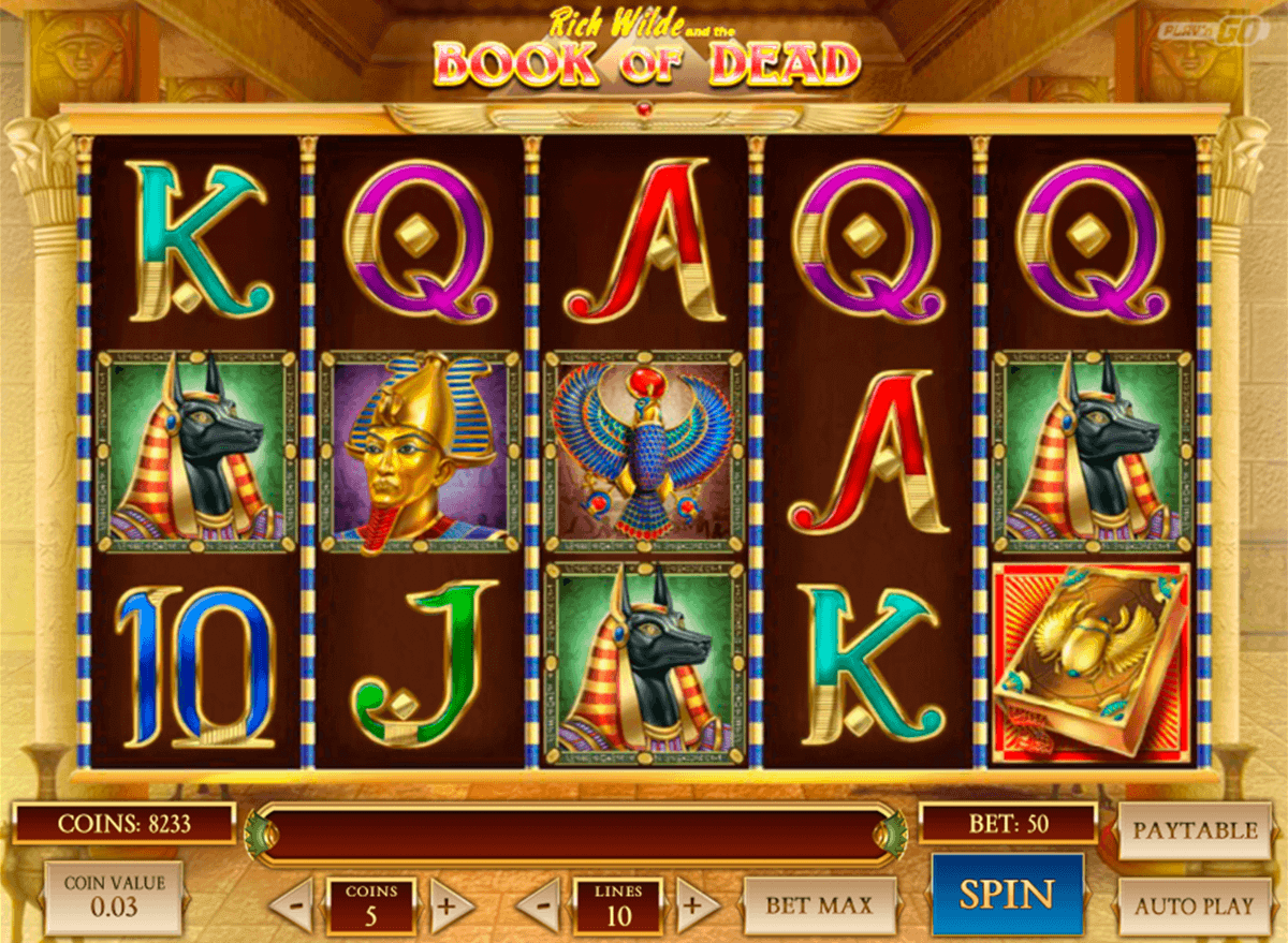 Gameplay of Book of Dead