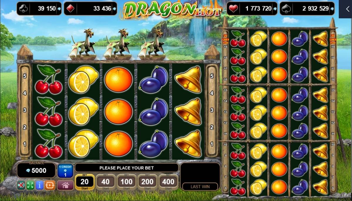 Gameplay of Dragon Hot