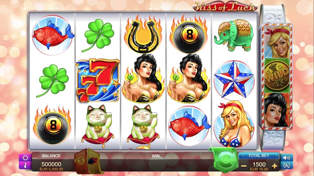 Gameplay of Kiss of Luck