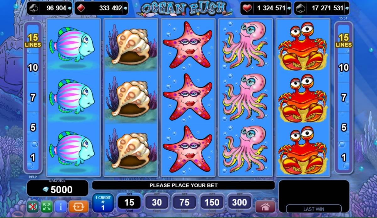 Gameplay of Ocean Rush