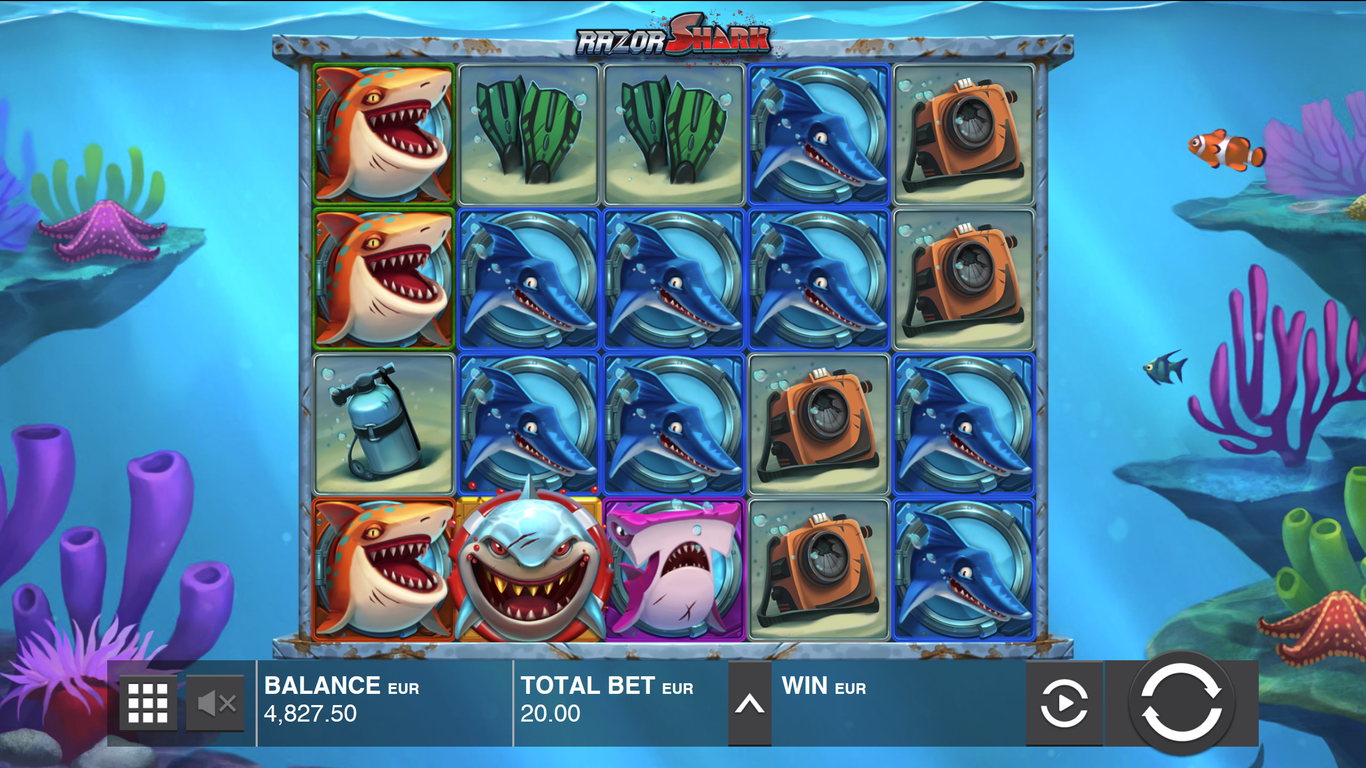 Gameplay of Razor Shark