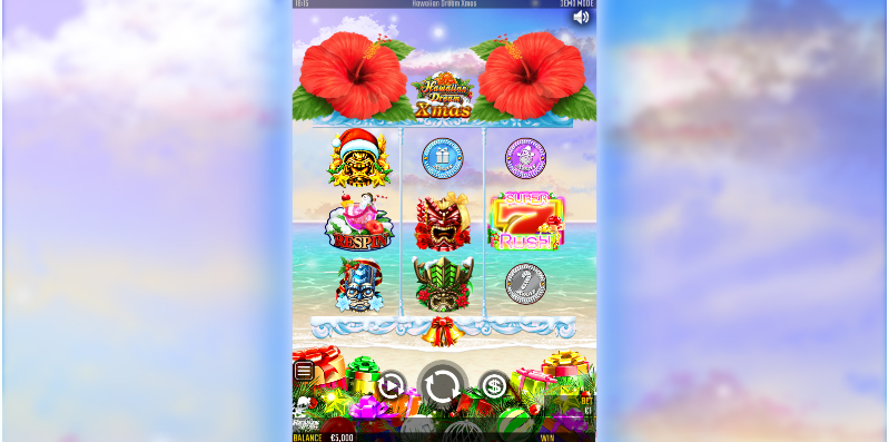 Gameplay of Hawaiian Dream Xmas