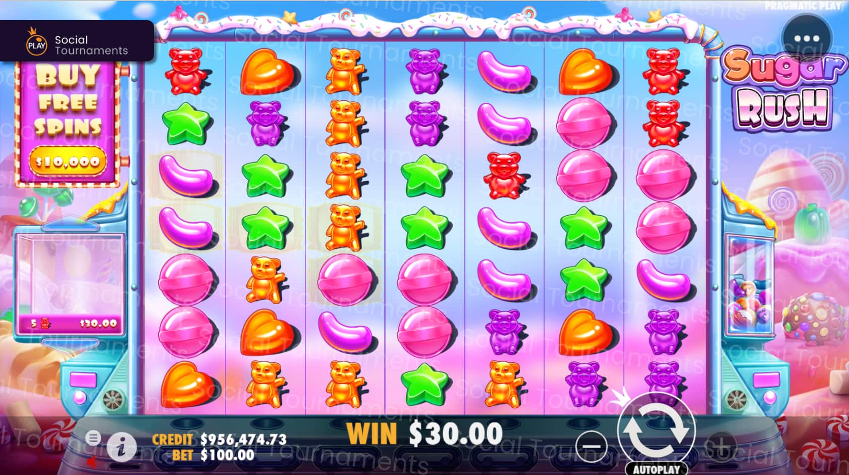 Gameplay of Sugar Rush