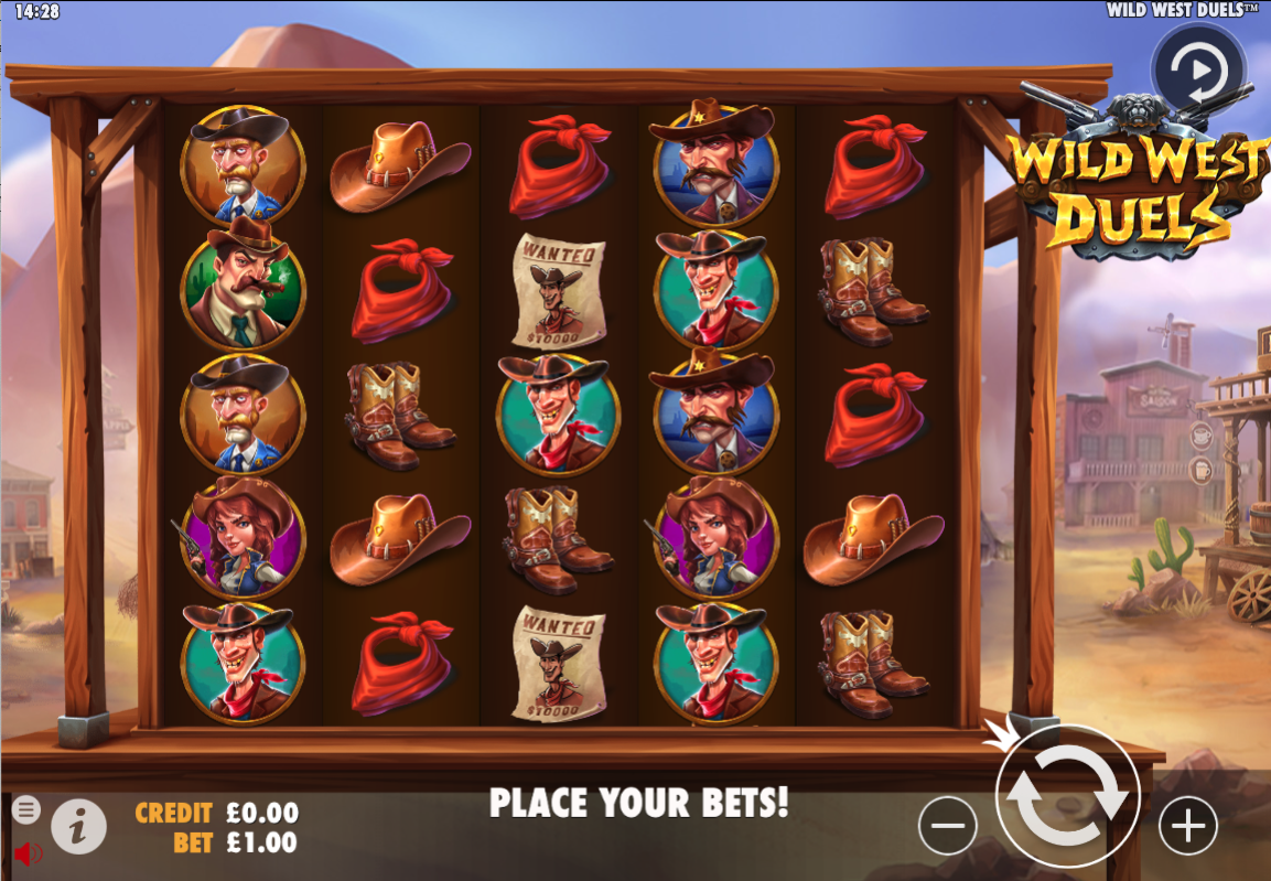 Gameplay of Wild West Duels