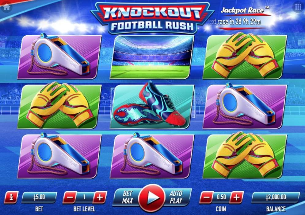 Gameplay of Knockout Football Rush