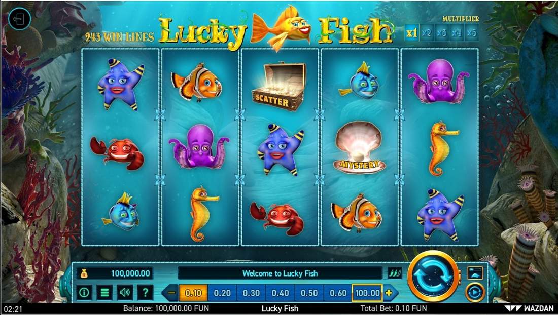 Gameplay of Lucky Fish