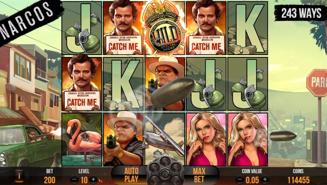 Gameplay of Narcos