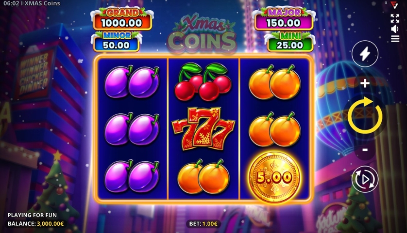 Gameplay of XMAS Coins